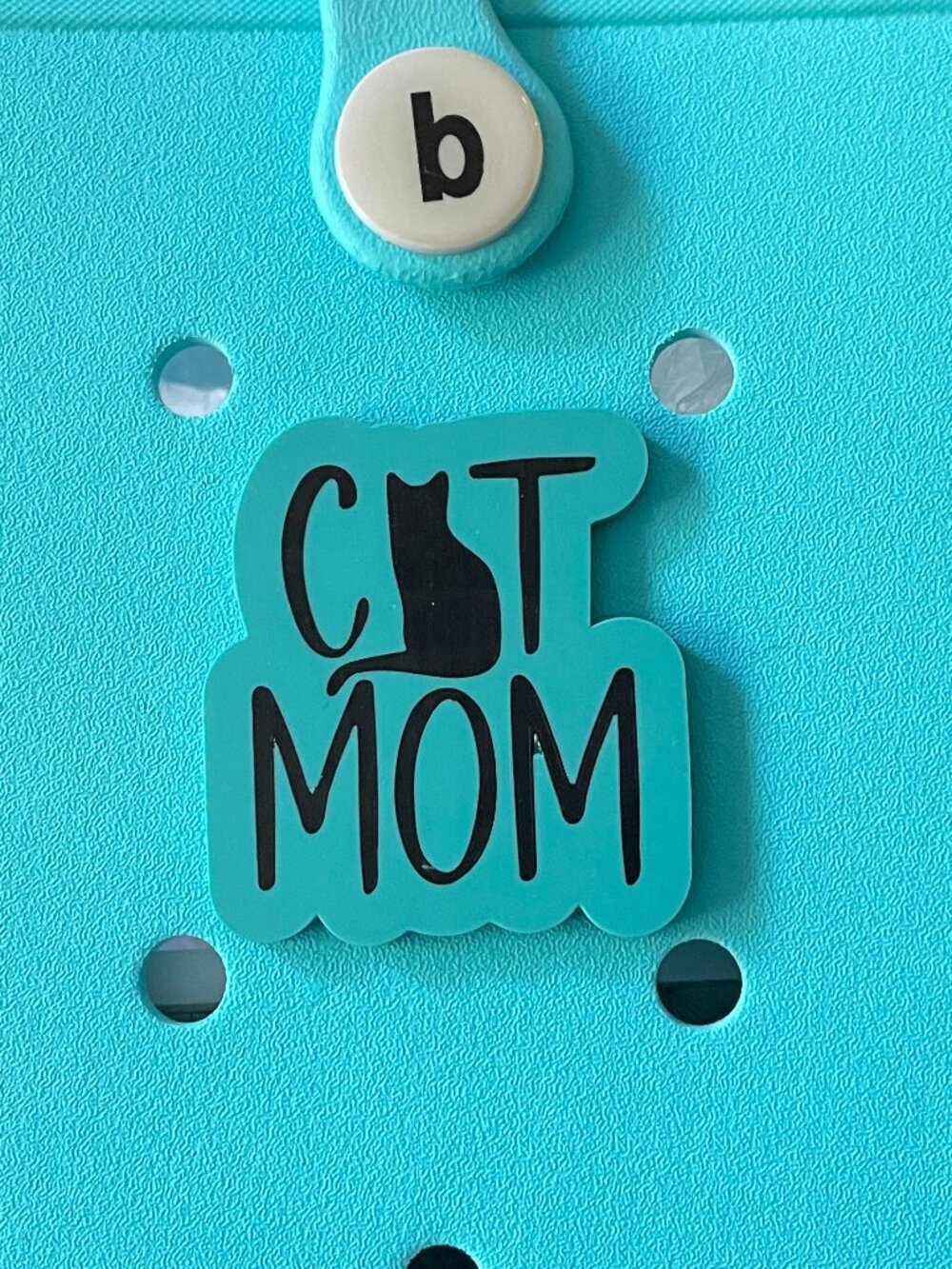 Cat Mom Bogg Charm-Kitty Bogg Charm-Cat Bogg Charm